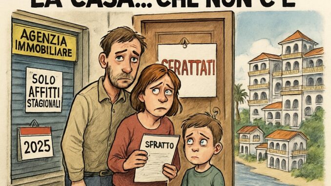 Notizie in punta di vignetta - La casa che non c'è - effe