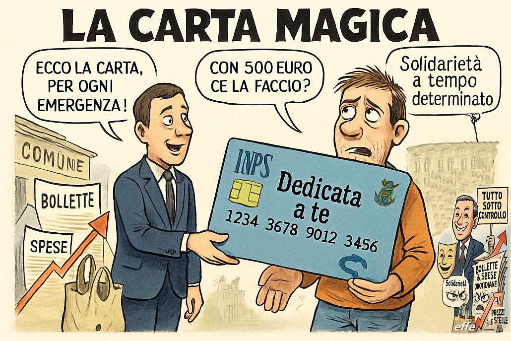 Notizie in punta di vignetta - Le carta magica - effe