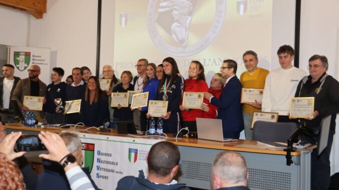 UNVS Alassio premiazione atleta anno