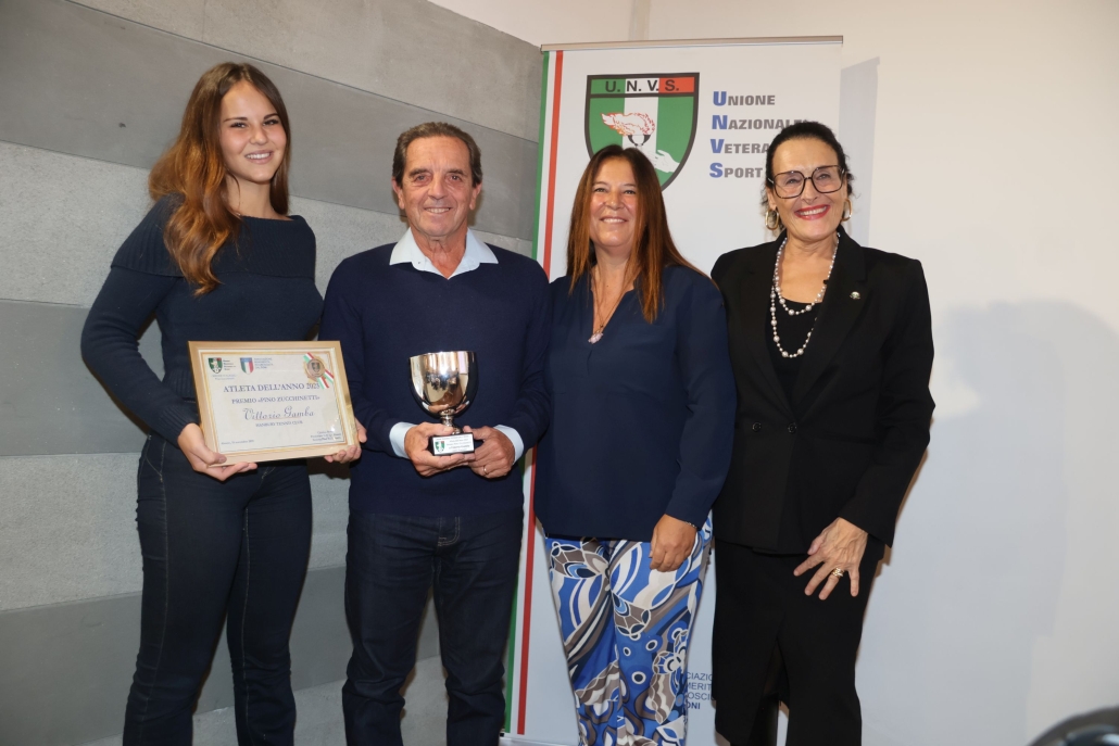 UNVS Alassio premiazione atleta anno