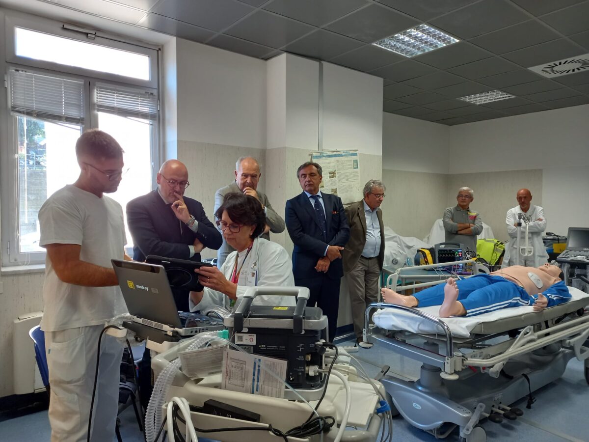 donazione da parte della Fondazione De Mari CR Savona al Pronto Soccorso Ospedale San Paolo Savona