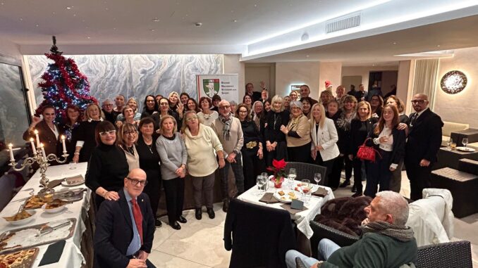 Alassio Natale 2025 aperitivo degli auguri UNVS
