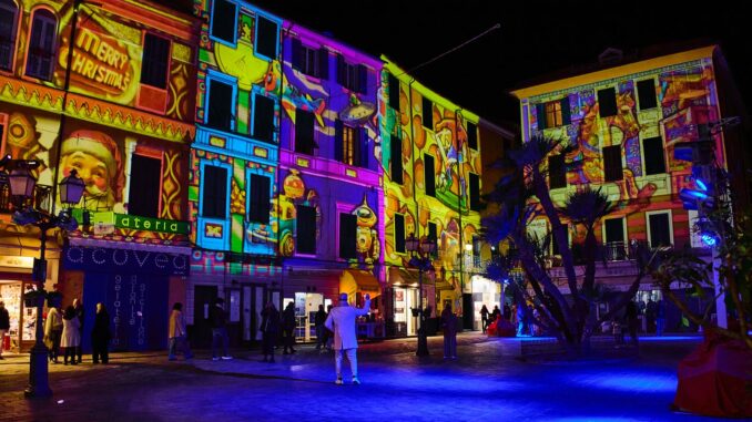 Alassio, Piazza Matteotti video proiezioni