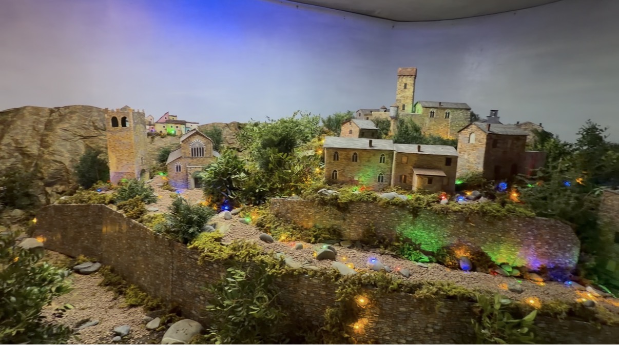 Presepe ricostruzione antico Borgo Castello di Andora