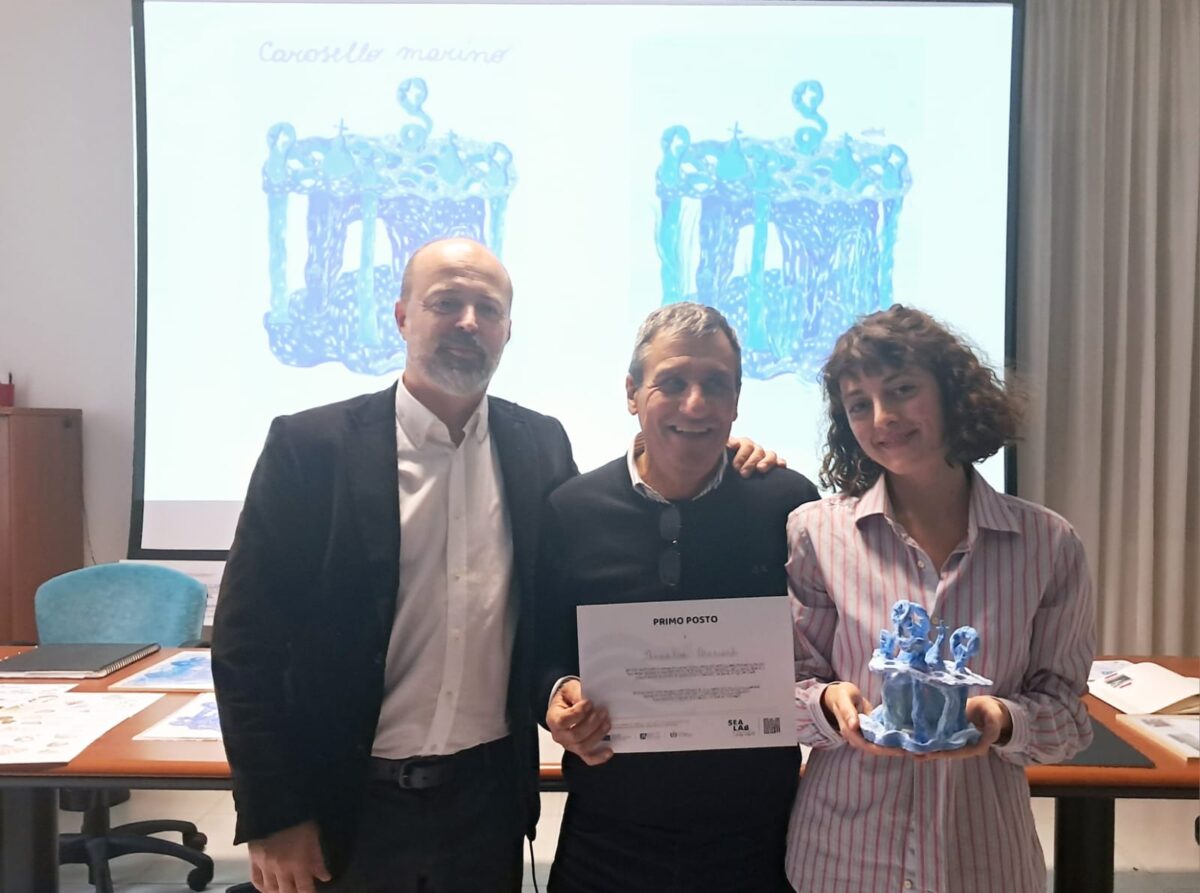 Residenza D'Artista_Annalisa Biancardi con Sindaco Giorgio Manfredi e Vice Sindaco Andrea Zancanaro