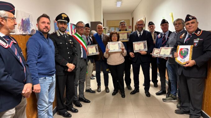 associazione nazionale carabinieri premiazione