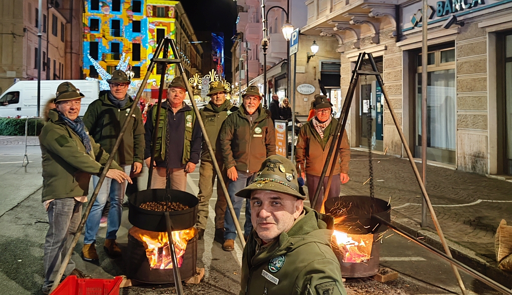 castagnata alpini Albenga