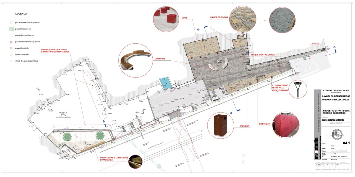 piazza Cialet progetto