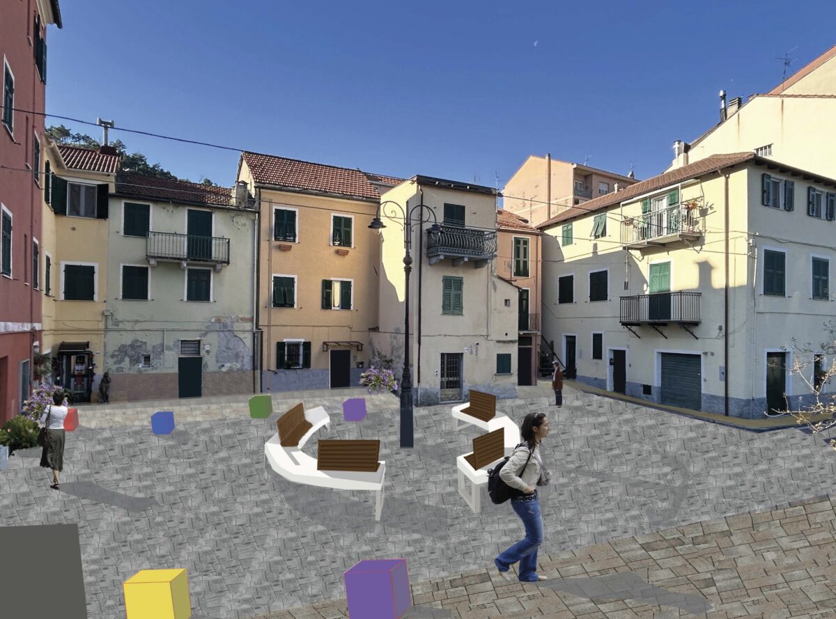 piazza Cialet rendering
