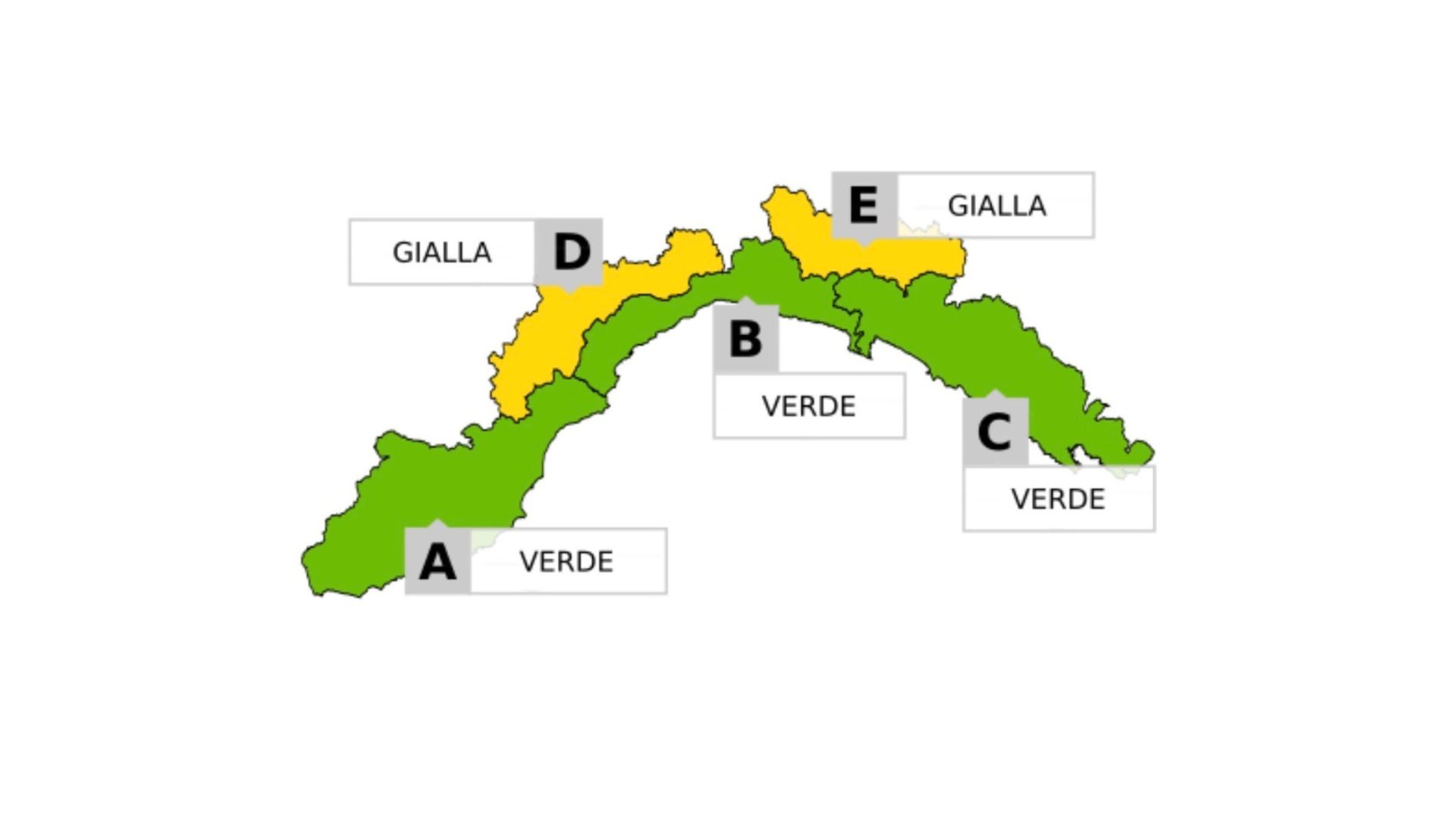 Cartina allerta
