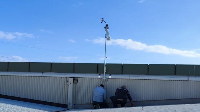 Installazione ad Albenga della Stazione meteo CIA Savona