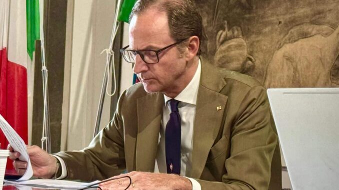 Massimo Nicolò, assessore alla Sanità Regione Liguria