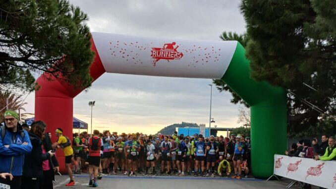Ai nastri di partenza al Trail della Gallinara, disputato ad Albenga (SV) domenica 18 gennaio 2026