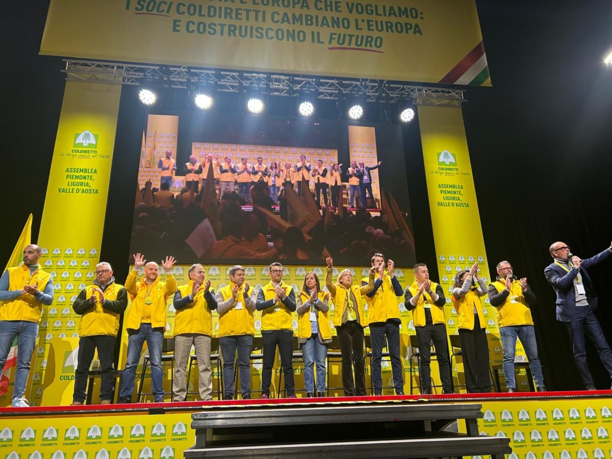 Presidenti provinciali Coldiretti Liguria Piemonte Valle d'Aosta al Lingotto di Torino