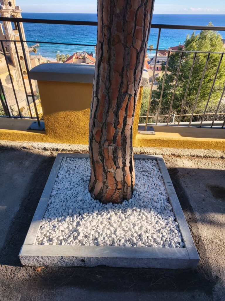 conclusi i lavori al belvedere di via Doria a Laigueglia