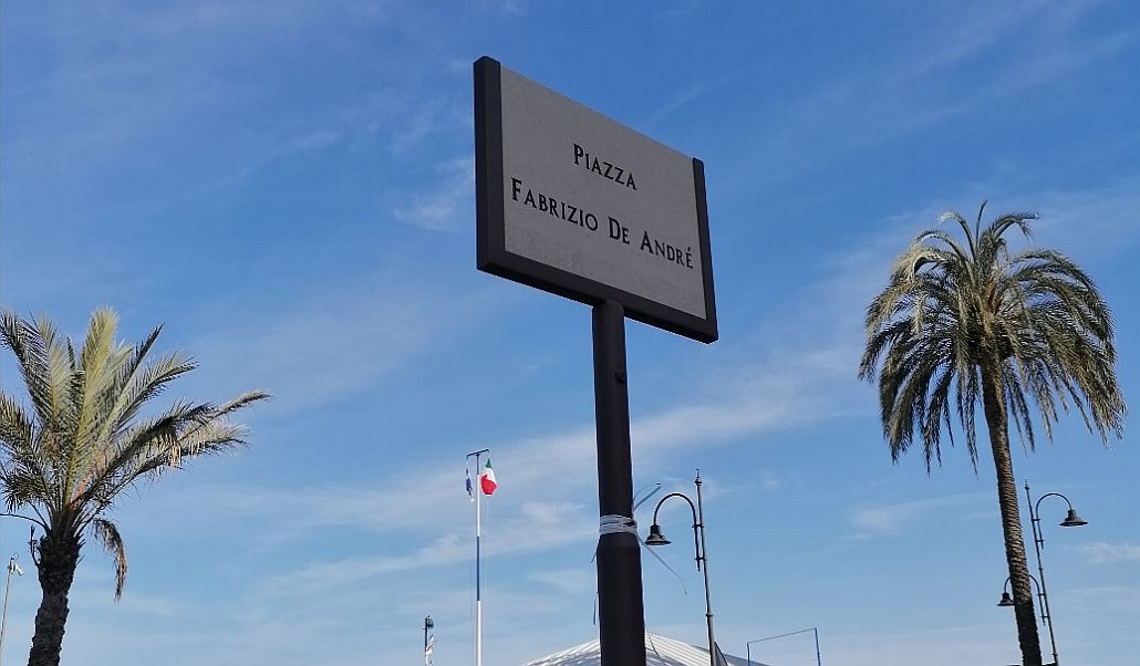 piazza De André ad Albenga