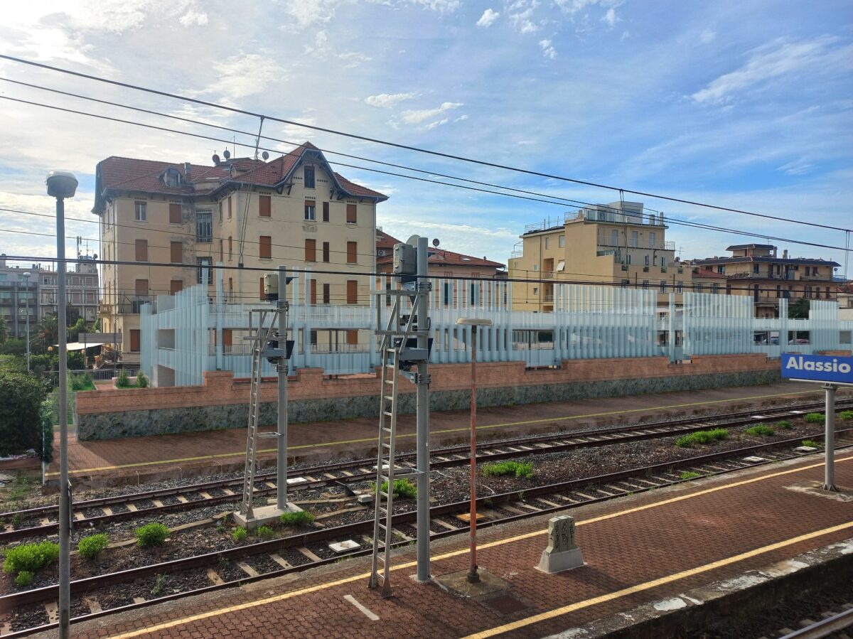 
Alassio Rendering del progetto nuovo parcheggio pluripiano presso La Piccola