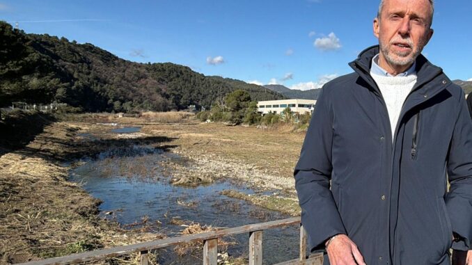 Il delegato al demanio fluviale di Andora Flavio Marchiano
