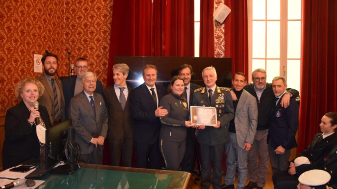 Premiazione sportivo savonese