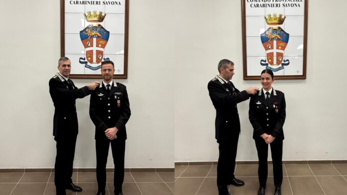Promozioni Carabinieri SV