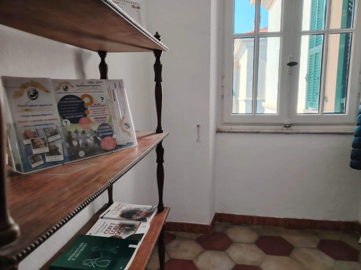 interno casa dei papà separati ad Albenga