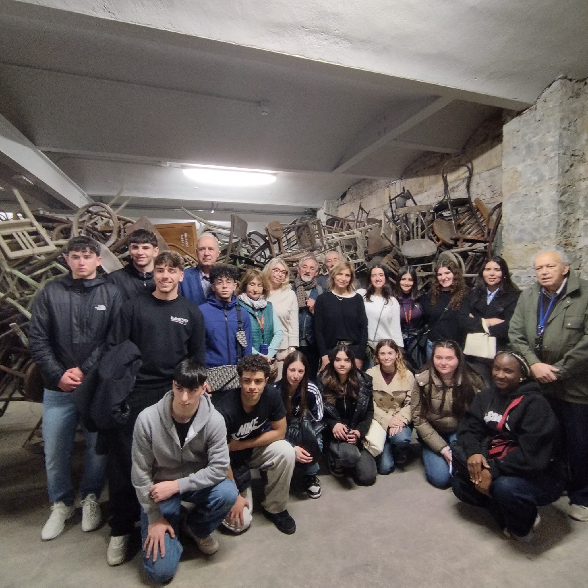 Delegazione studenti liguri