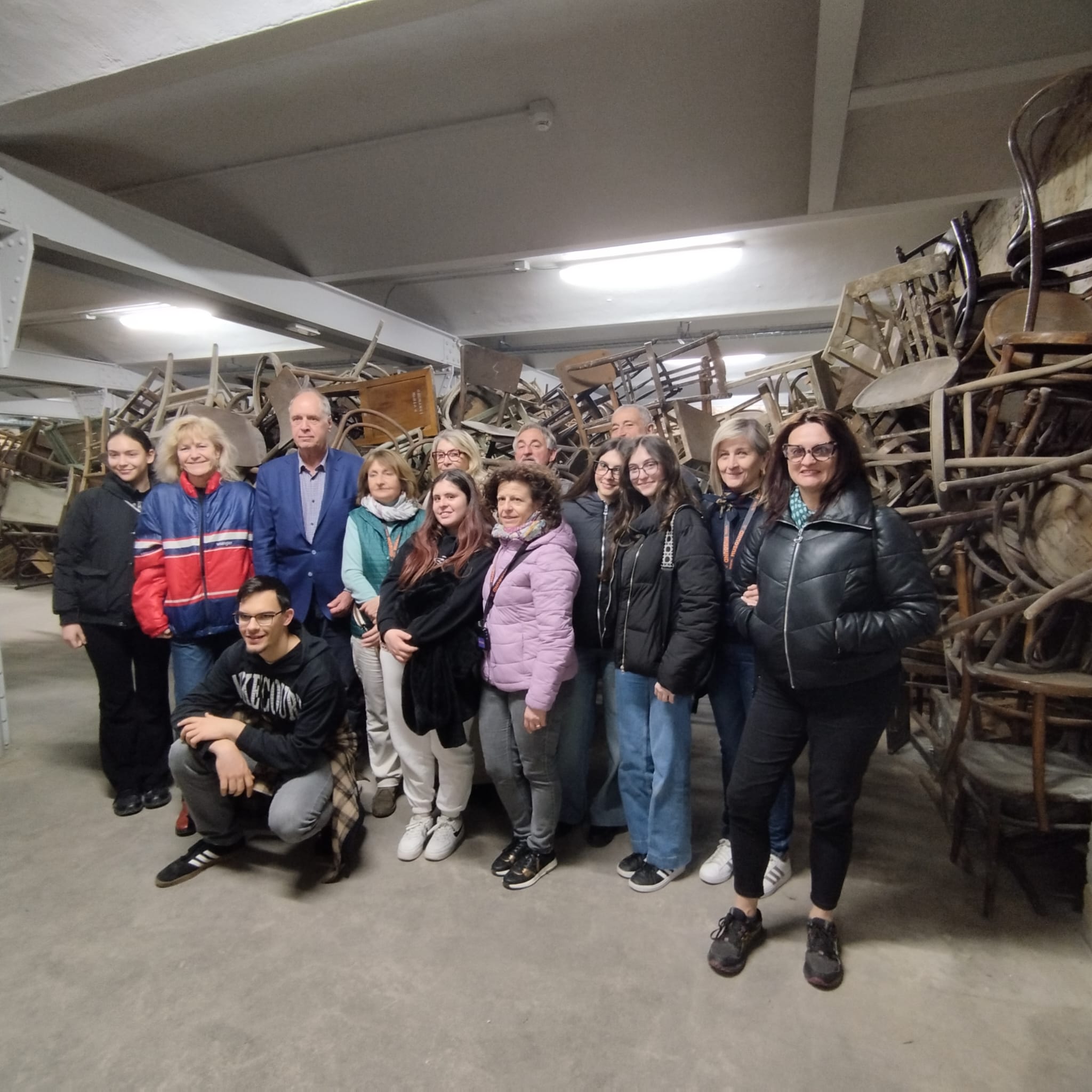 Delegazione studenti liguri