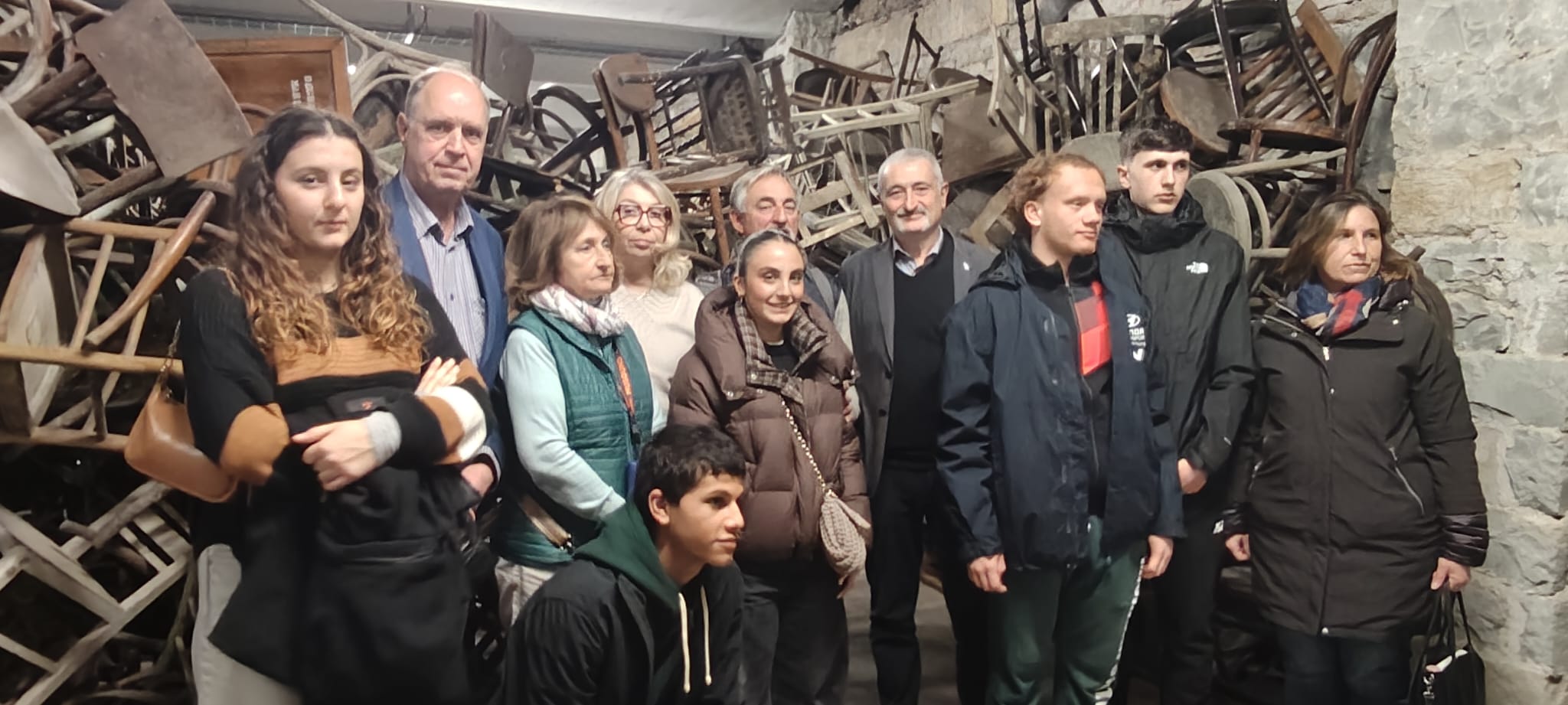Delegazione studenti liguri