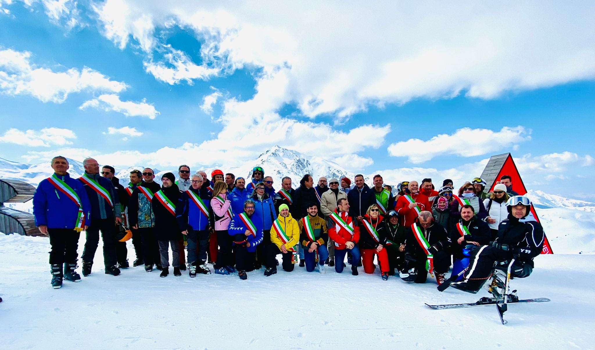 foto di gruppo Un obiettivo comune province SV e CN