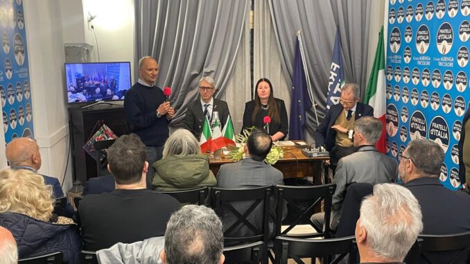 Un momento dell'incontro per ricordare Giuseppe Aonzo