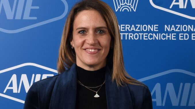 En la foto: Ludovica Zigon, Vicepresidenta de ANIE Confindustria