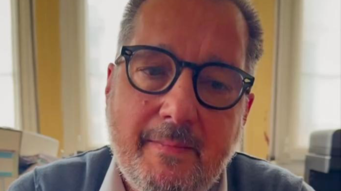 primo piano del consigliere Podio