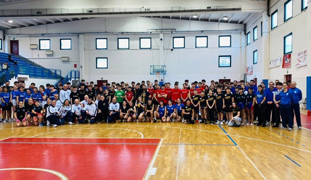 foto di gruppo Interno palestra