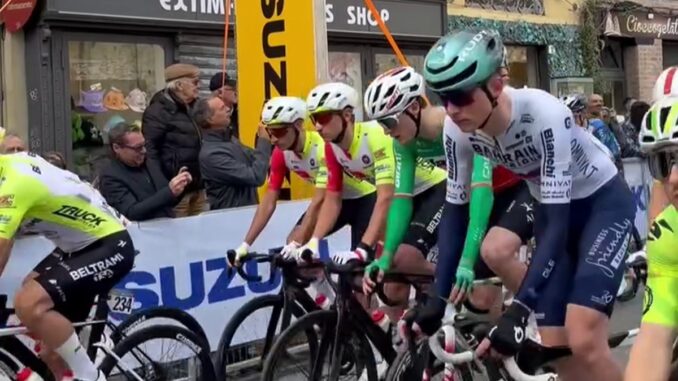 Partenza ad Albenga del Trofeo Laigueglia