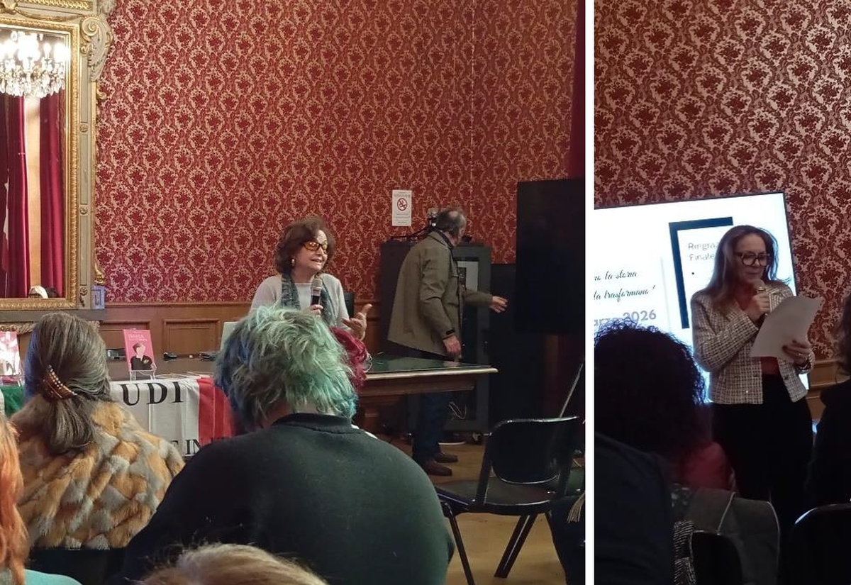 Sala Rossa - Palacio Municipal de Savona - encuentro en el Día Internacional de la Mujer