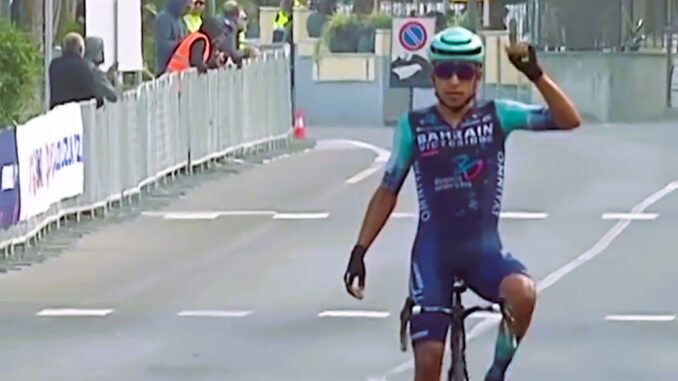 Santiago Buitrago wins the 2026 Trofeo Laigueglia
