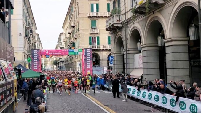 partenza Savona Half Marathon