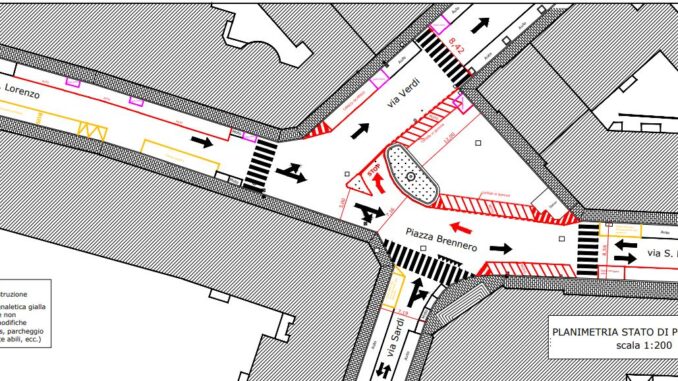 risistemazione di piazza Brennero Villapiana SV