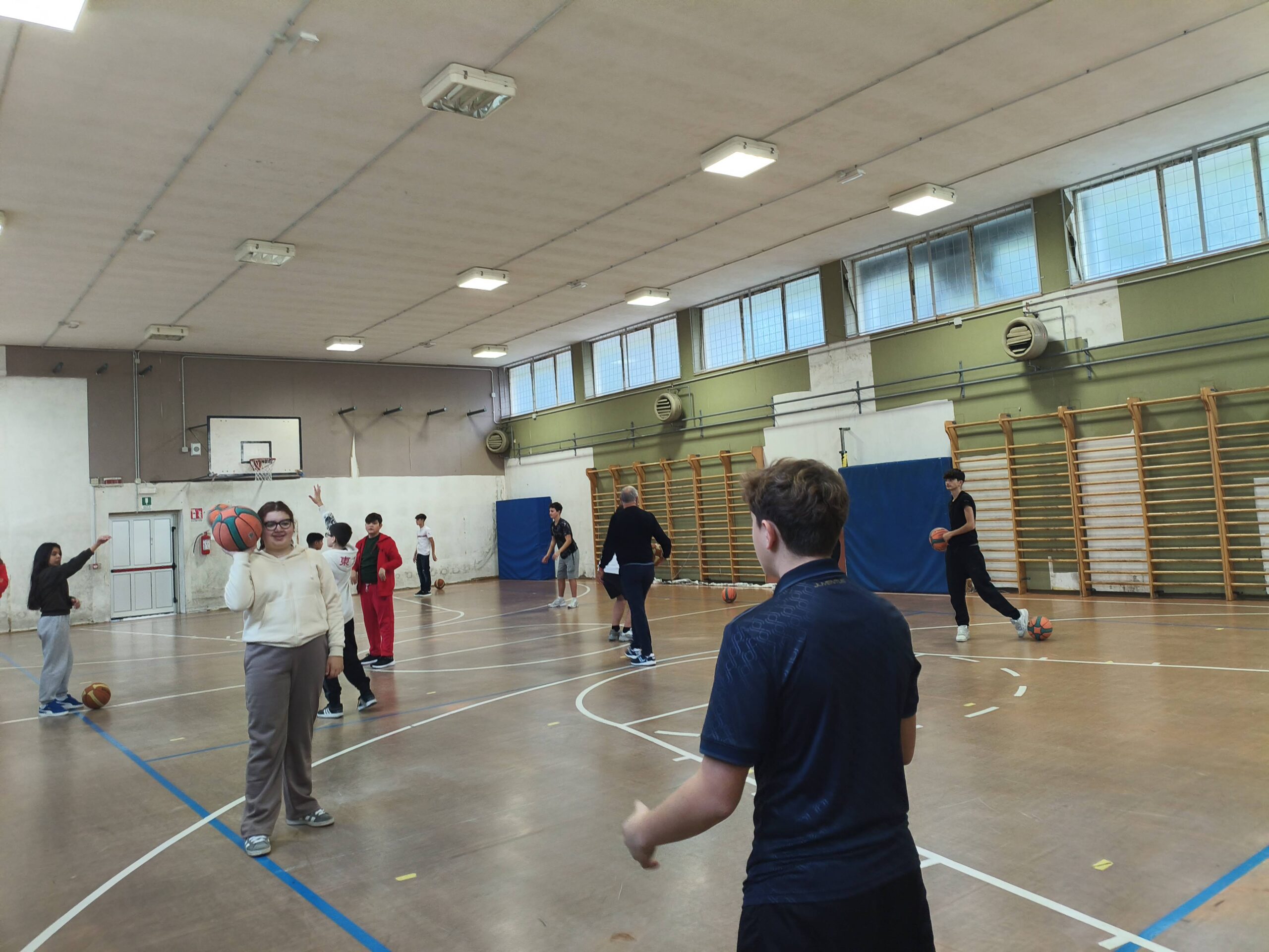 azione di gioco in palesttra