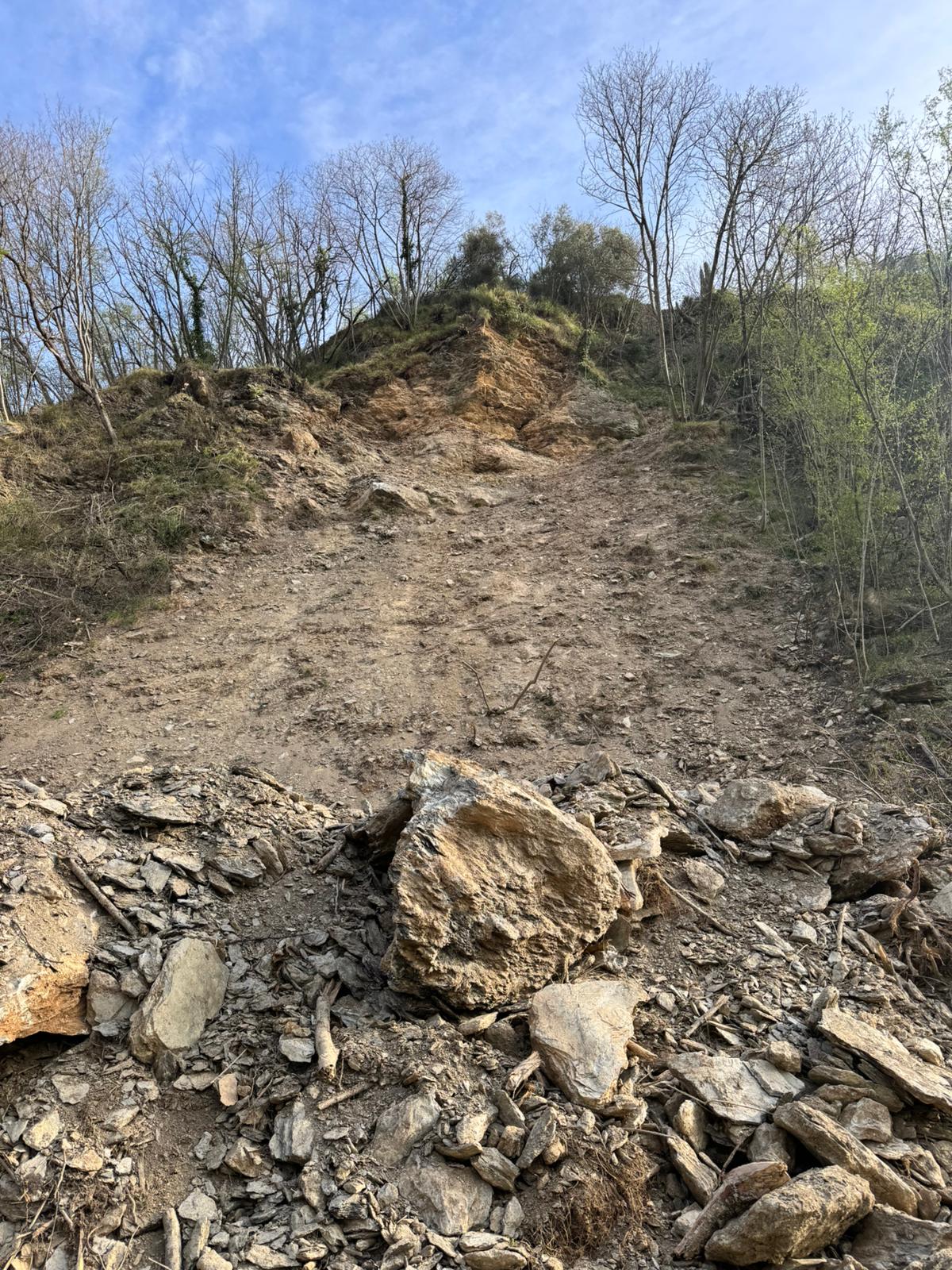 la strada interrotta e ka frana