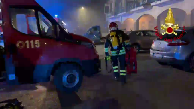 I vigili in azione