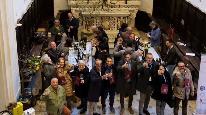 brindisi istituzionale a Le Prime di Vite in Riviera