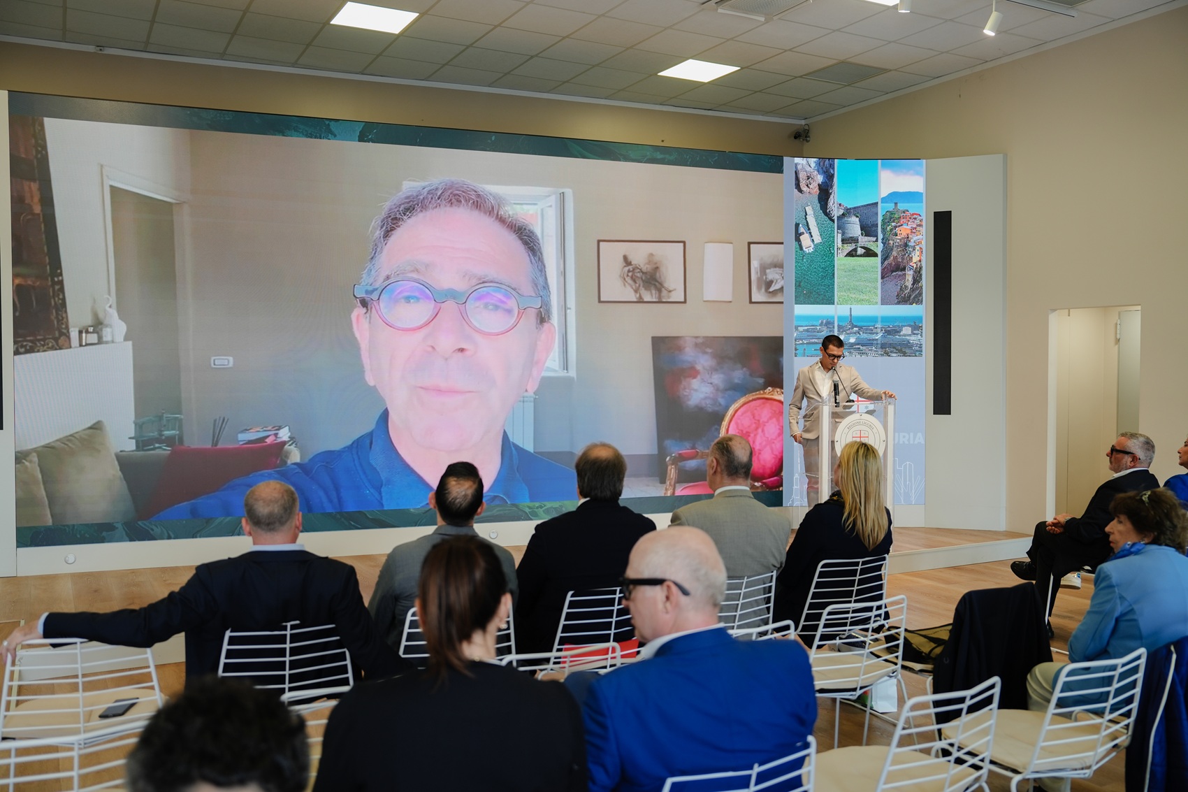 Un momento della presentazione