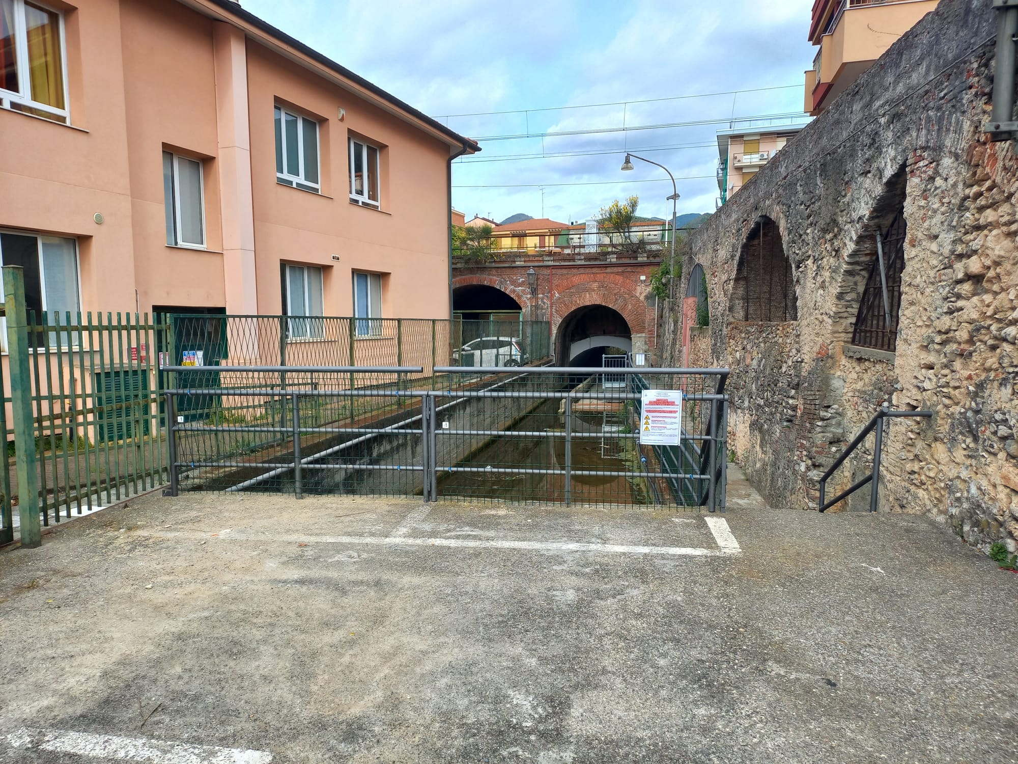 il sottopasso riaperto