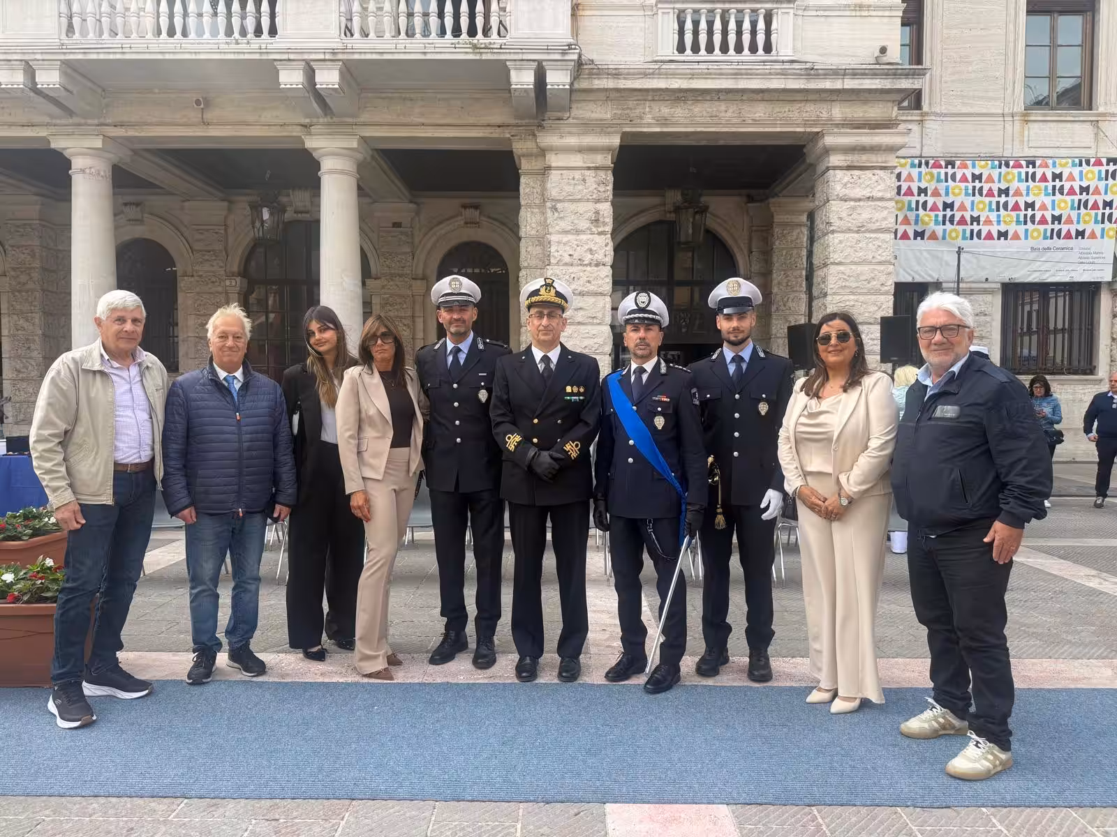 foto di gruppo premiazione