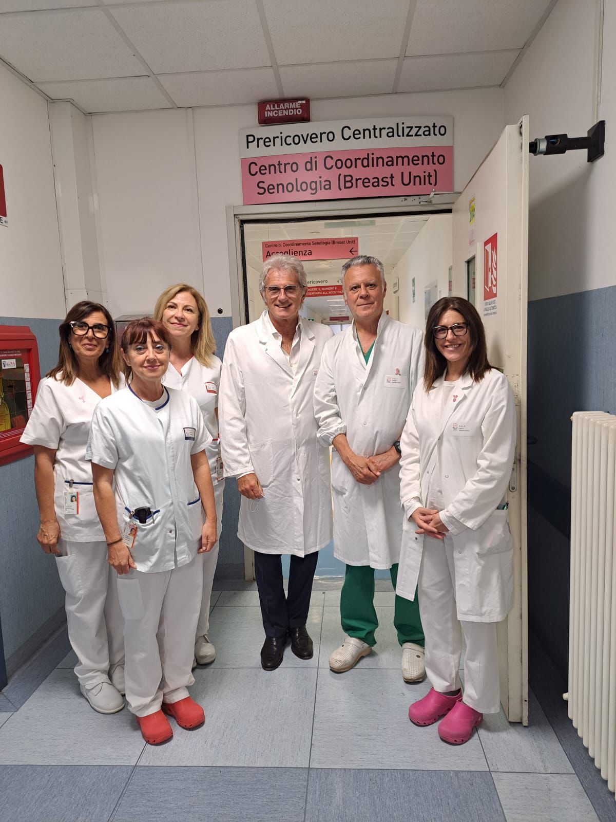 Équipe Breast Unit presso l'Ospedale San Paolo di Savona