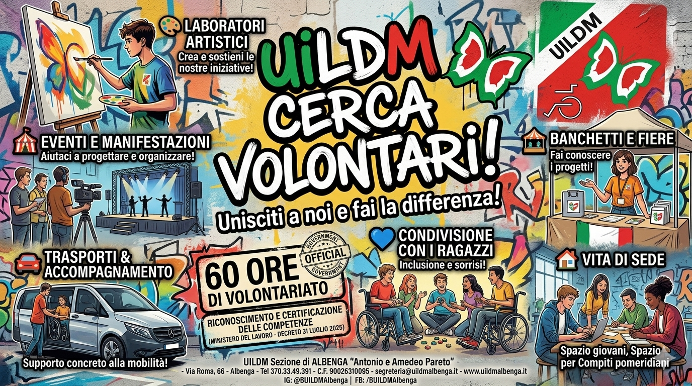 Grafica UILDM Albenga