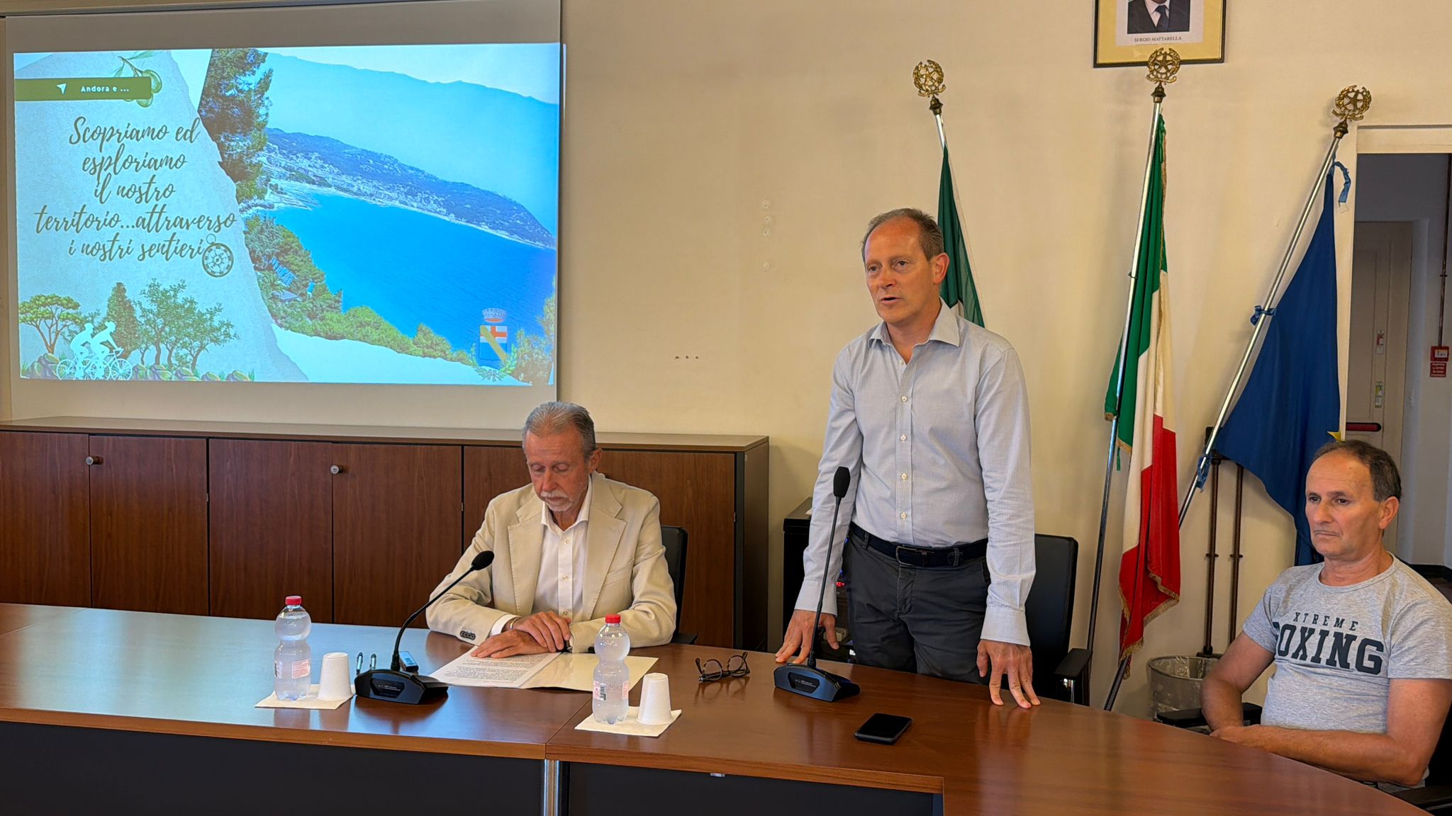 Presentazione rete sentieri Andora