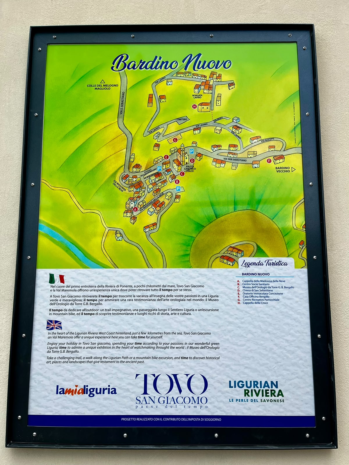 I nuovi pannelli turistici