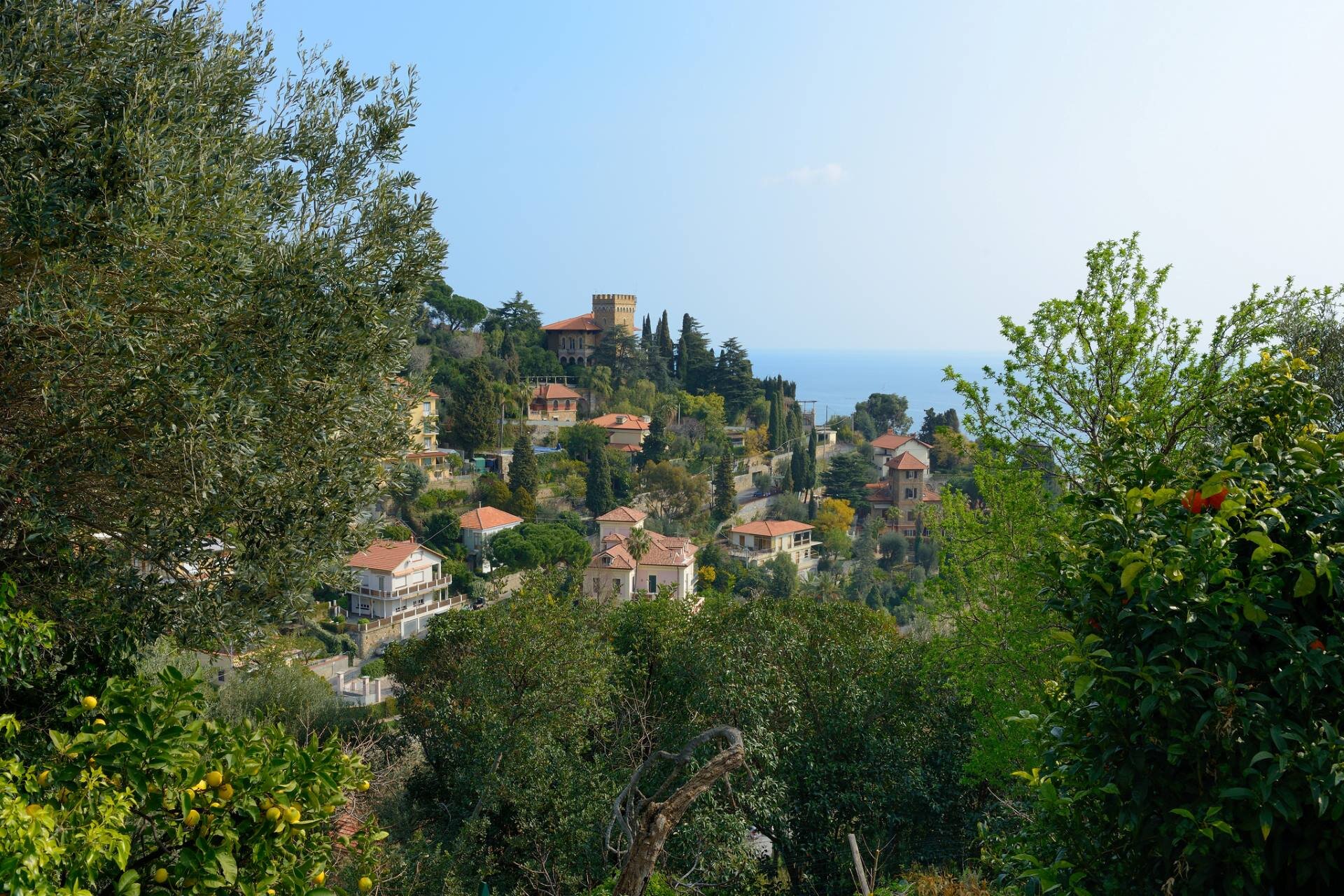 Alassio, Madonna delle Grazie panorama